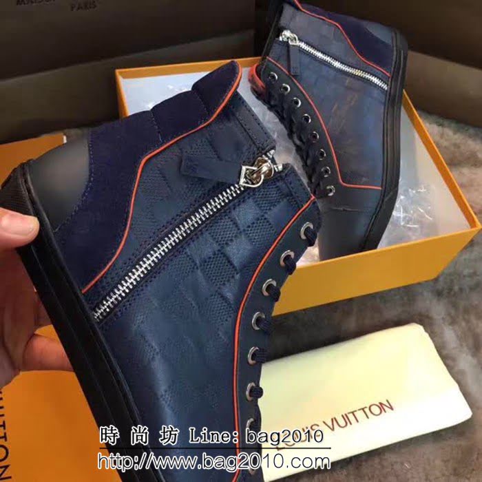 路易威登LV 高端狠貨 高幫時尚休閒鞋 8FX1006
